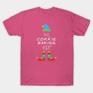 The Cokkie Baking Elf Matching Family Group Christmas Party T-Shirt